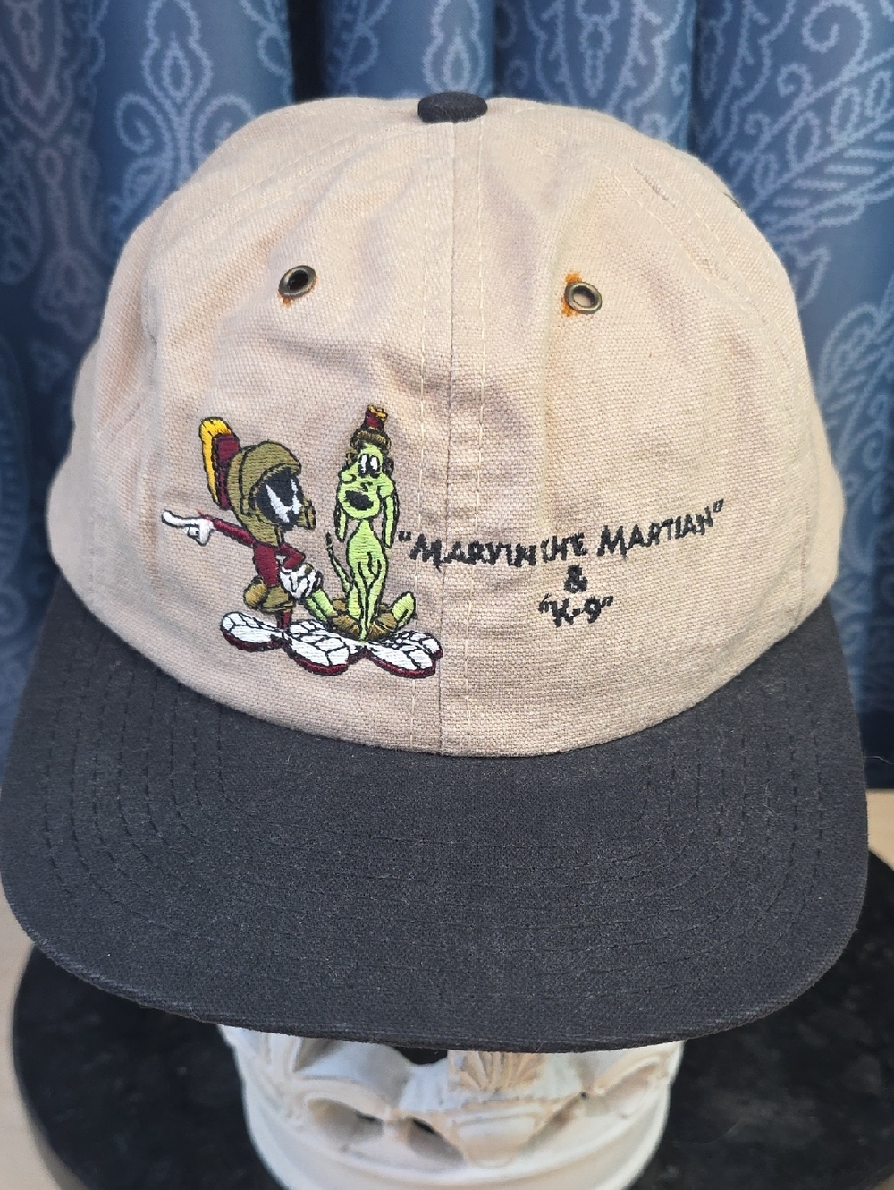 Rare Vtg 1991 Marvin the Martian & K-9 Snapback Hat | Acme Clothing Co.